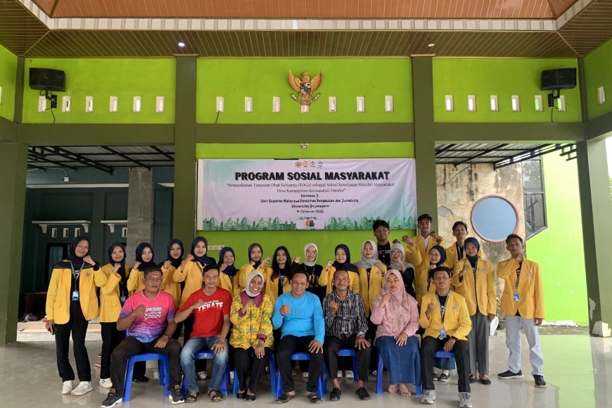 Resmi Ditutup, PESMA Kelompok Tiga UKM P2J Unigoro Tinggalkan Kesan Positif di Desa Karangsono, Kecamatan Dander