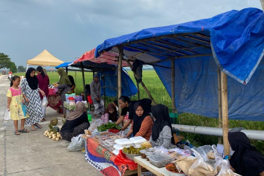 Berkah Jalan Baru, Bazar Ramadan Desa Manukan Jadi Magnet Kebangkitan Ekonomi UMKM
