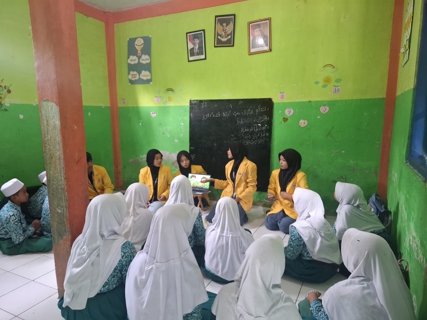 Edukasi Sejak Dini, Kelompok Tiga UKM P2J Unigoro Kenalkan Manfaat TOGA di MI-MTs Raudlotus Sholihin Desa Karangsono, Kecamatan Dander