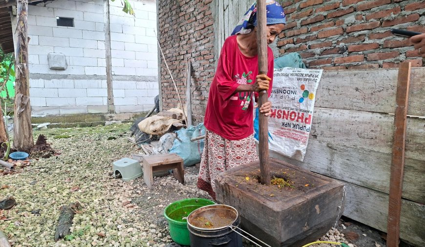 Suara Alu Mbah Kastri: Merawat Warisan Leluhur Lewat Segelas Jamu Gepyok di Sendangrejo