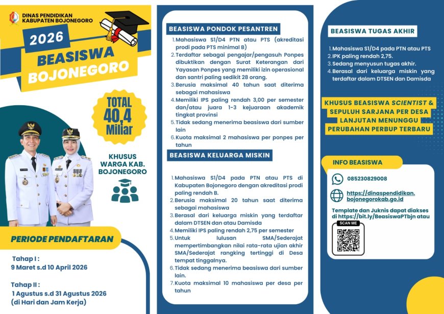 Nasib Beasiswa 10 Sarjana Bojonegoro Menggantung, Mahasiswa Keluhkan Tenggat UKT