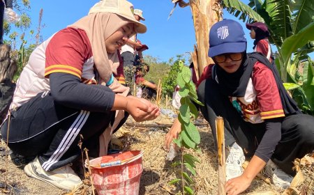 Rangkaian Program Agroforestry KKN-TK Unigoro: Dari Sosialisasi, Pemetaan Batas, Hingga Aksi Tanam Pohon di Desa Kedungsari