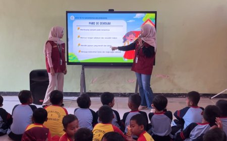 Menabung Kebaikan dari Hal Kecil: Mahasiswa KKNTK 15 UNIGORO Tanamkan Budaya PHBS di SDN 1 Sugihwaras Ngraho
