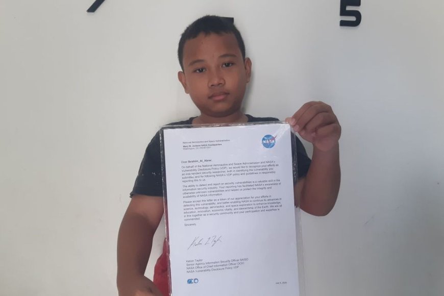 Siswa Kelas 6 SD di Boyolali Temukan Celah Keamanan NASA, Raih Penghargaan Internasional