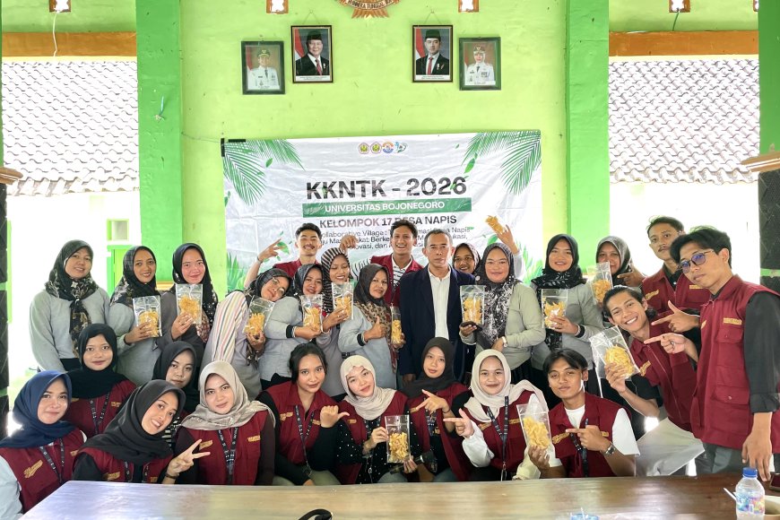 Wujudkan Eco-Collaborative Village: KKN-TK Kelompok 17 Unigoro bersama PKK Napis Sulap Jagung Jadi Peluang Usaha Desa