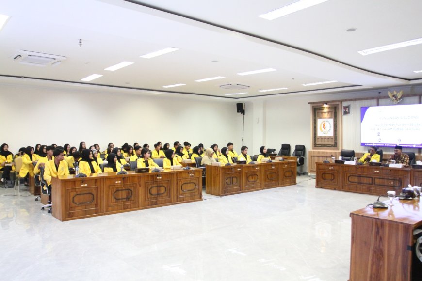 Sinergi Akademik dan Legislatif, 50 Mahasiswa FISIP Unigoro Sambangi BAPEMPERDA DPRD Bojonegoro