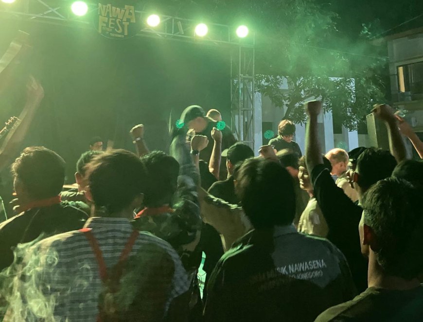 Irama Kebersamaan di Nawa Fest 2026: UKM Musik Unigoro Padukan Seni dan Bazar UMKM