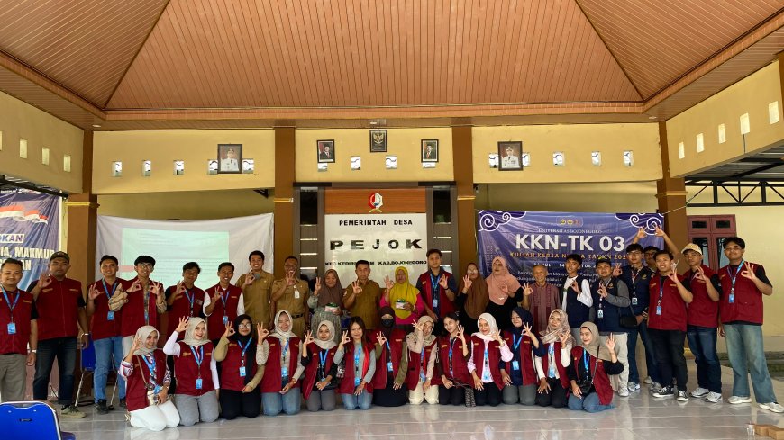 KKN-TK 03 UNIGORO Bersama Dinas Ketahanan Pangan dan Pertanian Kabupaten Bojonegoro Gelar Sosialisasi Budidaya Sereh di Desa Pejok