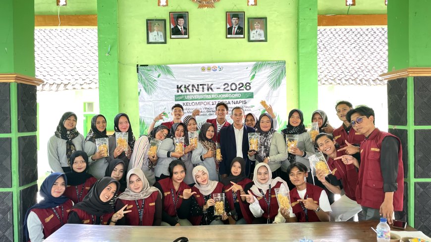 Wujudkan Eco-Collaborative Village: KKN-TK Kelompok 17 Unigoro bersama PKK Napis Sulap Jagung Jadi Peluang Usaha Desa